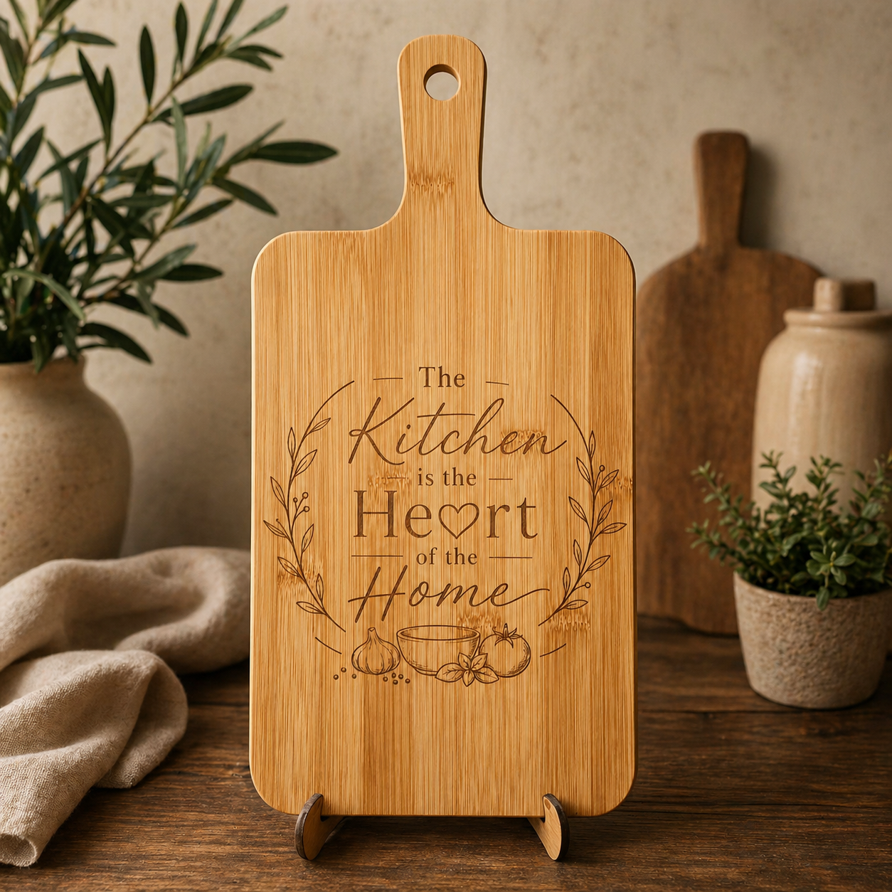One-of-a-Kind Bamboo Boards