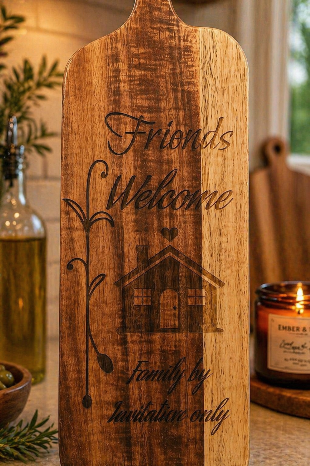Artisan Cheese & Serving Board