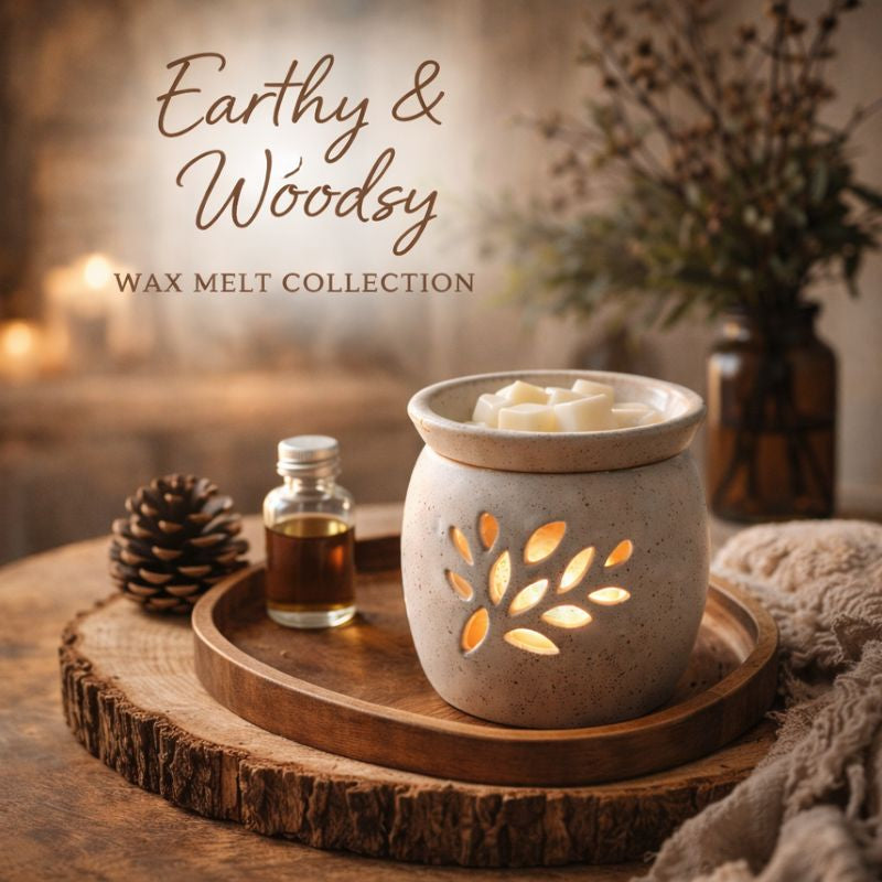 Earthy & Woodsy — Warm · Quiet · Steady