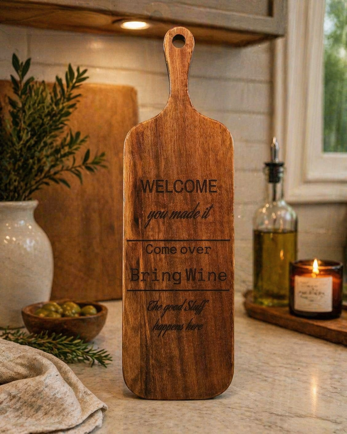 Artisan Cheese & Serving Board